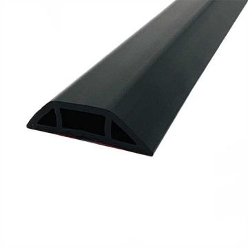 嘉辽 PVC软橡胶阻燃绝缘线槽，40×11mm(内经14×7mm)，黑色，20m/卷，EBS4673 售卖规格：1卷