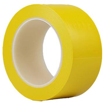 帛拉 地面警示胶带-黄色，50mm*33m，超粘PVC材质，厚0.16mm，90107Y 售卖规格：1卷