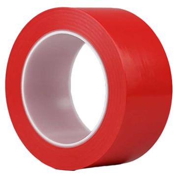 帛拉 地面警示胶带-红色，50mm*33m，超粘PVC材质，厚0.16mm，90107R 售卖规格：1卷