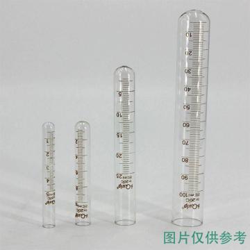 芯硅谷 高硼硅平口刻度试管,圆底 50ml，B6320-A50ml-100EA 售卖规格：100个/盒