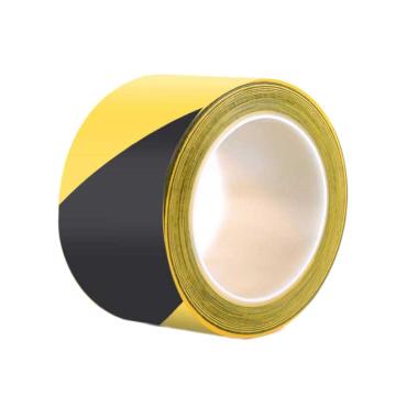 布朗森/BRONSON 通用型地板划线胶带，高性能PVC自粘性材料，75mmx22m，黄/黑，A66241 售卖规格：1卷