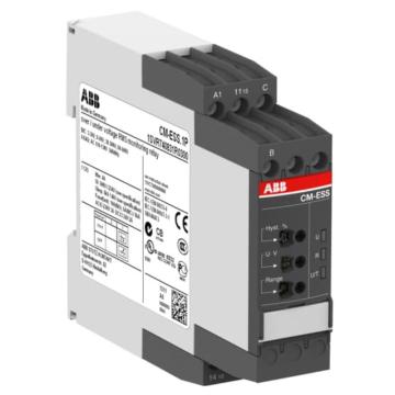 ABB 监测继电器，CM-ESS.1S, 1c/o, 3-600V, 220-240VAC 售卖规格：1只