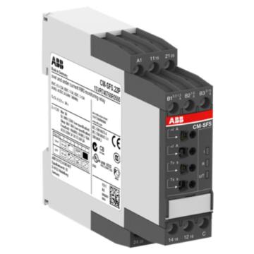 ABB 监测继电器，CM-SFS.22S, 2c/o, 0.3-15A, 24-240VAC/DC 售卖规格：1只