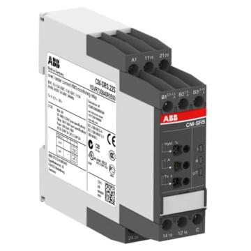 ABB 监测继电器，CM-SRS.22S, 2c/o, 0.3-15A, 24-240VAC/DC 售卖规格：1只