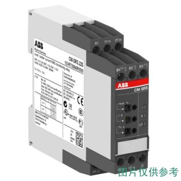 ABB 监测继电器，CM-SRS.21S, 2c/o, 3mA-1A, 220-240VAC 售卖规格：1只