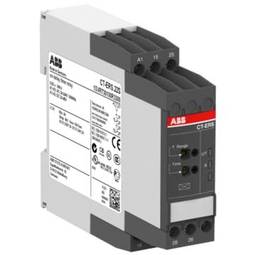 ABB 电子时间继电器，CT-ERS.22S,2c/o,24-48VDC,24-240VAC 售卖规格：1只