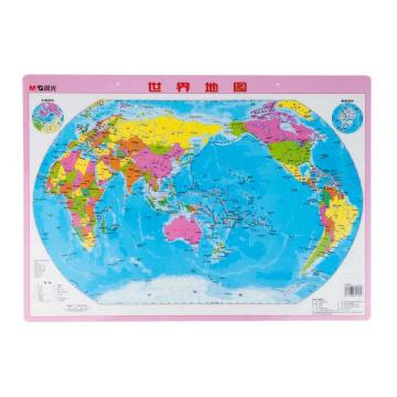 晨光 世界地图图典水晶版，ASD99828 售卖规格：1个