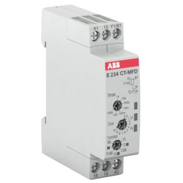 ABB 电子时间继电器，CT-MFD.12, multifunction,0.05s-100h,1c/o 售卖规格：1只