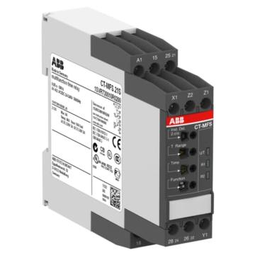 ABB 电子时间继电器，CT-MFS.21S,multifunction,2c/o,24-240VAC 售卖规格：1只