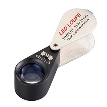 亚速旺/Asone 带LED灯放大镜，4-2549-02 MG7801-15 售卖规格：1个