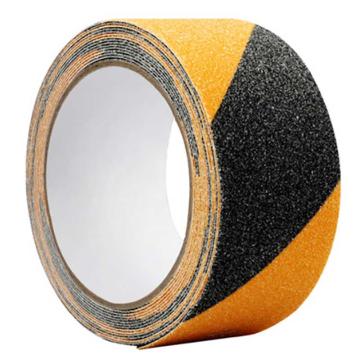 帛拉 铝箔防滑胶带-黄黑色，50mmx20m，防滑基底表面含有金刚砂防滑颗粒，96128 售卖规格：1卷