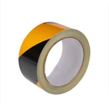 帛拉 耐磨反光胶带-黄黑色，50mm*22m，反光PET材质，表面覆有超强保护膜，90486A 售卖规格：1卷