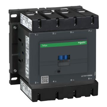 施耐德电气 TeSys D系列四极交流控制接触器，LC1D115004M7 售卖规格：1个