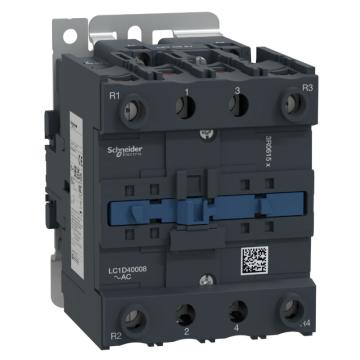 施耐德电气 TeSys D系列四极交流控制接触器，LC1D40008M7 售卖规格：1个