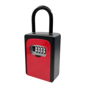 罕码 挂壁式密码型钥匙存储盒，HMLK3120R 红色 售卖规格：1个
