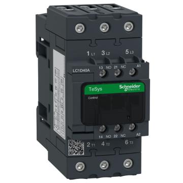施耐德电气 TeSys D系列三极交流控制接触器，LC1D40AP7 40A，230V，50/60Hz 售卖规格：1个