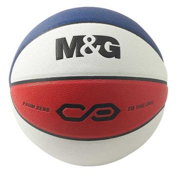 晨光 6号PU经典红蓝白三色篮球，AST09504 售卖规格：1个