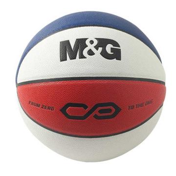 晨光 7号PU经典红蓝白三色篮球，AST09505 售卖规格：1个