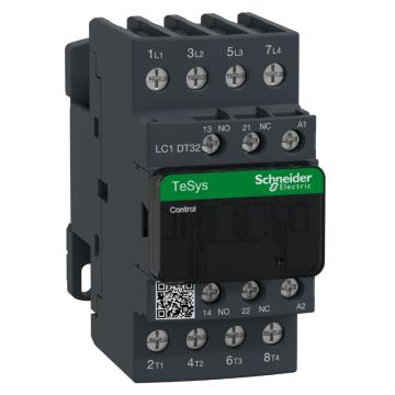 施耐德电气 TeSys D系列四极交流控制接触器，LC1DT32U7 售卖规格：1个