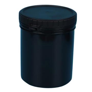 博群 黑色广口罐（易拉盖），PP材质，1L，BQGKG1000ml易拉-黑 售卖规格：1个