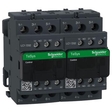 施耐德电气 TeSys D系列可逆接触器，LC2D32P7 售卖规格：1个