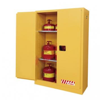 西斯贝尔/SYSBEL 易燃液体安全柜，WA810450 FM认证 45加仑/170升 黄色/手动 不含接地线 售卖规格：1台