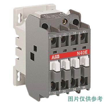 ABB 四极交流线圈中间继电器，N31E 110V 50Hz / 110-120V 60Hz 售卖规格：1只