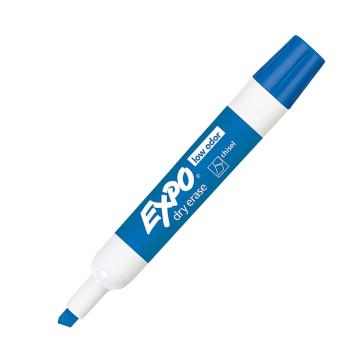 锐意 低气味方头记号笔，80003 蓝色 书写宽度1-5mm 售卖规格：1支