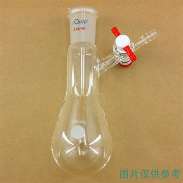 芯硅谷 反应茄瓶 500ml 磨口：24/40 类型：玻璃节门，M3701-F500ml-1EA 售卖规格：1个