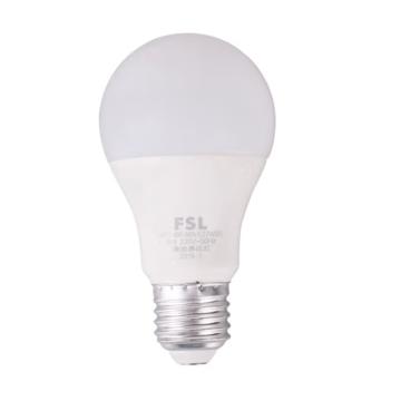 佛山照明/FSL 微波感应球泡，6500K，E27，超炫系列，尺寸Φ60×113mm 5W，220V，白光 售卖规格：1个