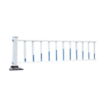 锦安行 道路护栏 含立柱×1+3m护栏×1，蓝白色 600×3080mm 锌钢 售卖规格：1件