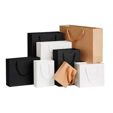 冰禹 手提纸袋包装袋，BYlj-205 20*10*28cm（竖款）白卡纸 售卖规格：1个