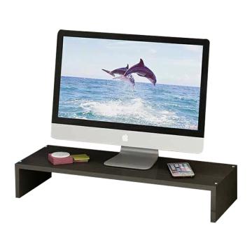 臻远 桌面置物架显示器增高架，ZY-ZMZWJ-03 单层黑胡桃（不含安装） 售卖规格：1个