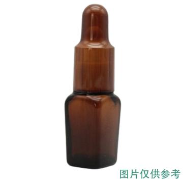 芯硅谷 方形吸管瓶，50ml 颜色：琥珀色，S6847-A50ml-12EA 售卖规格：12个/盒