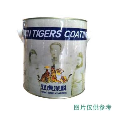 双虎/SH 醇酸调和漆，漆醇酸磁漆灰色 14KG 售卖规格：1桶