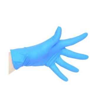 爱马斯/AMMEX 一次性丁腈手套，APFGWCHD46100大号 蓝色加厚型，无粉指尖麻，240mm，100只/盒 售卖规格：50副/盒