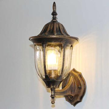 哈德威 LED防水户外壁灯，古铜，宫廷壁灯