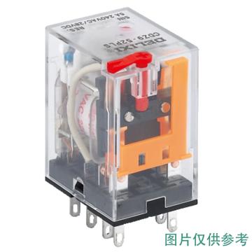 德力西/DELIXI CDZ9系列小型电磁继电器，CDZ954M CDZ9-54P AC220V 售卖规格：1块