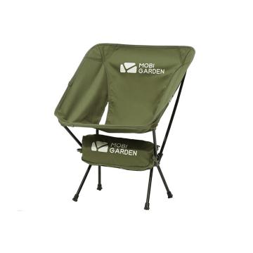 牧高笛 户外露营轻量便携折叠椅可拆卸铝合金月牙椅，NX21665025 橄榄绿 售卖规格：1把