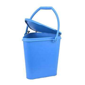食安库/SHIANKU 带刻度水桶6L，74116蓝色 售卖规格：1套