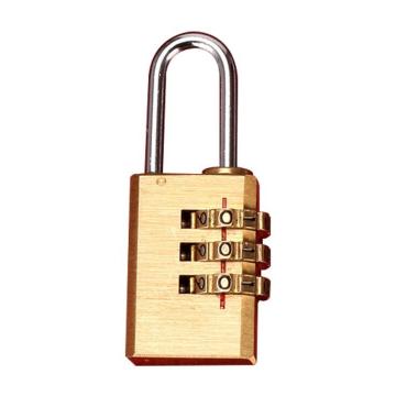 冰禹 BYll-730系列黄铜密码挂锁，3轮小号 21×53×9.5mm 1把 售卖规格：1把