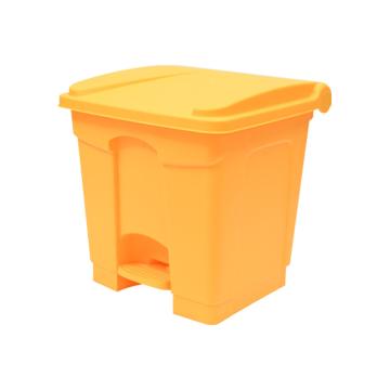 食安库/SHIANKU 加厚分色脚踏式带盖垃圾桶，510366 售卖规格：1个