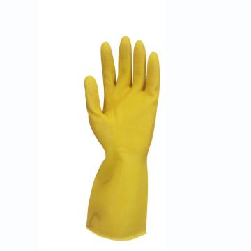 食安库/SHIANKU 纯乳胶手套，210862 食品级，加厚，黄色，M 售卖规格：1副