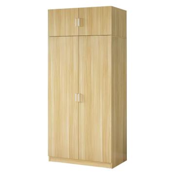 Raxwell 两门木质衣柜，RFCA0084 800*600*1900mm 售卖规格：1个