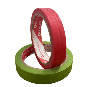 晶华 彩色美纹纸胶带，红色JM357-40，40mm*20m 厚度：140μ 售卖规格：1卷