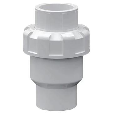 中锦科技 PVC给水用粘接式止回阀，32mm 公称压力16bar 白色/灰色随机发货 售卖规格：1个