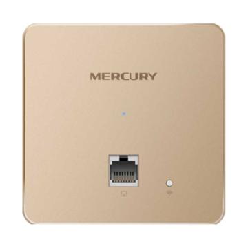 水星/MERCURY 无线面板AP，MIAP300L 金色版 300M无线面板式AP 售卖规格：1台