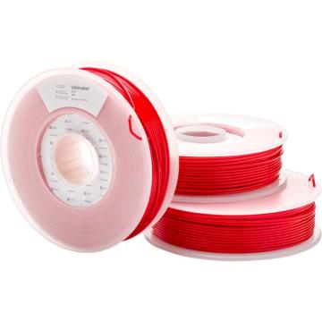 ULTIMAKER 3D打印耗材，PETG，红色，750g 直径2.85mm 售卖规格：1件