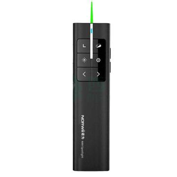 诺为/Norwii/Knorvay 液晶屏led激光笔，N99 Spotlight 绿光 黑色 液晶屏led放大凸显 无线演示器 售卖规格：1支
