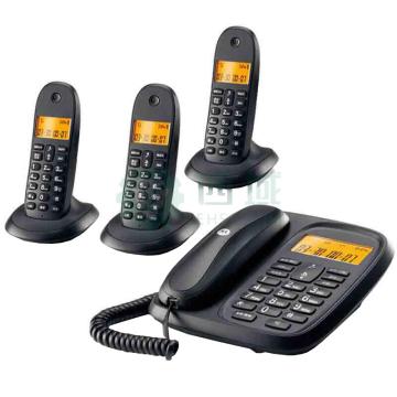 摩托罗拉/Motorola 子母电话机，CL103C 黑色 售卖规格：1台